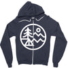 camp bold (for dark) Zipper Hoodie