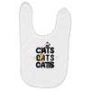 cats cats cats Baby Bibs