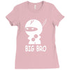 ninja big brother Ladies Fitted T-Shirt