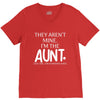 the cool fun and favorite aunt V-Neck Tee
