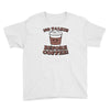 no talkie before coffee! Youth Tee