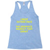 i went outside once Racerback Tank