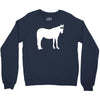 staring horse Crewneck Sweatshirt
