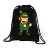 happy saint patrick day simpson 2 Drawstring Bags