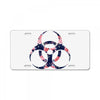 floral hazard License Plate