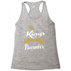 kings are born in november Racerback Tank