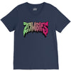 zombies (4) V-Neck Tee