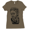 michelangelo quote Ladies Fitted T-Shirt
