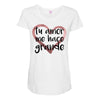 Tu Amor Me Hace Grande Maternity Scoop Neck T-shirt