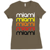 miami Ladies Fitted T-Shirt