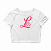 love laugh best trending Crop Top