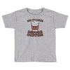 no talkie before coffee! Toddler T-shirt