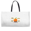 rhyming orange Weekender Totes