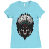 native american Ladies Fitted T-Shirt