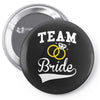 Team Bride Pin-back button