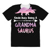 cool grandma saurus. All Over Women's T-shirt
