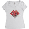 black lodge dance hall Women's Triblend Scoop T-shirt