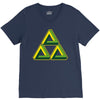 triforce illusion zelda V-Neck Tee