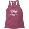 this is my hangover Racerback Tank