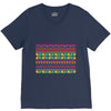 pattern overload V-Neck Tee