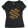 ugly pumpkin pie Women's Triblend Scoop T-shirt