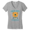 police dept Women's V-Neck T-Shirt