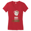 flood Women's V-Neck T-Shirt
