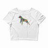 zentangle Crop Top