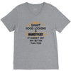 Smart Good Looking Hairstylist Doesnt Get Better Than V-Neck Tee