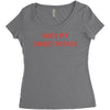 she's my sweet potato Women's Triblend Scoop T-shirt
