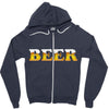 beer Zipper Hoodie