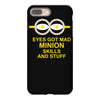 new mens womens kids eye got mad minion skills and stuff funny novelty iPhone 8 Plus