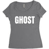 ghost (2) Women's Triblend Scoop T-shirt
