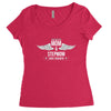 i have two titles Women's Triblend Scoop T-shirt