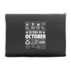 Born In October Accessory Pouches
