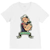 go vegan 5 V-Neck Tee
