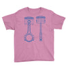 sketch of piston Youth Tee