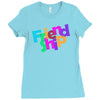 friend ship Ladies Fitted T-Shirt
