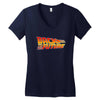 back future Women's V-Neck T-Shirt
