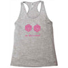 all natural 20 breasts dice Racerback Tank