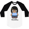 Tina Belcher 3/4 Sleeve Shirt