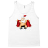 funny flashing naked nude christmas santa claus Tank Top
