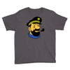 captain haddock tintin cartoon comic Youth Tee