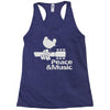 peace and music Racerback Tank