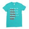 keep moving forward Ladies Fitted T-Shirt