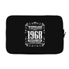 vintage made in 1968 perfectly aged a living legend Laptop sleeve