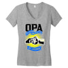 opa der mann der mythos die legende 1 Women's V-Neck T-Shirt