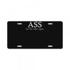ass the other vagina funny License Plate