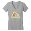i want pizza not your opinion Women's V-Neck T-Shirt