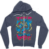 undead zed (2) Zipper Hoodie